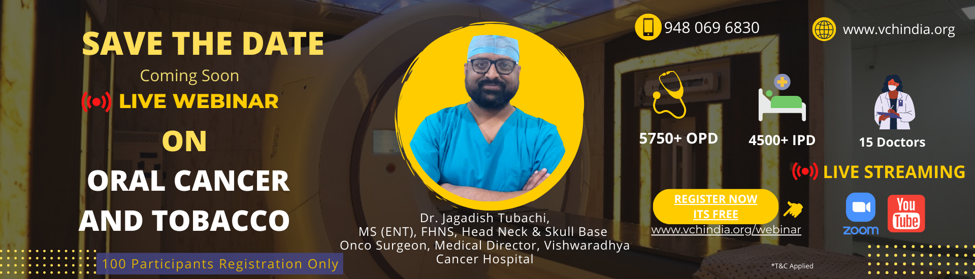 Webinar- Oral cancer